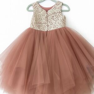 NWT JJ’s House Elegant Lace and Tulle Dress